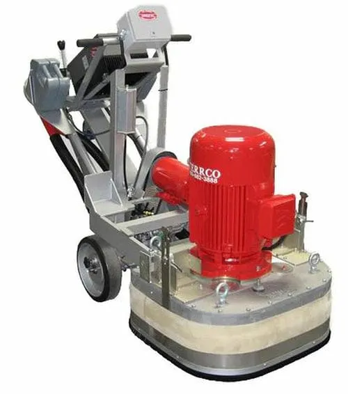 Concrete grinding preparation